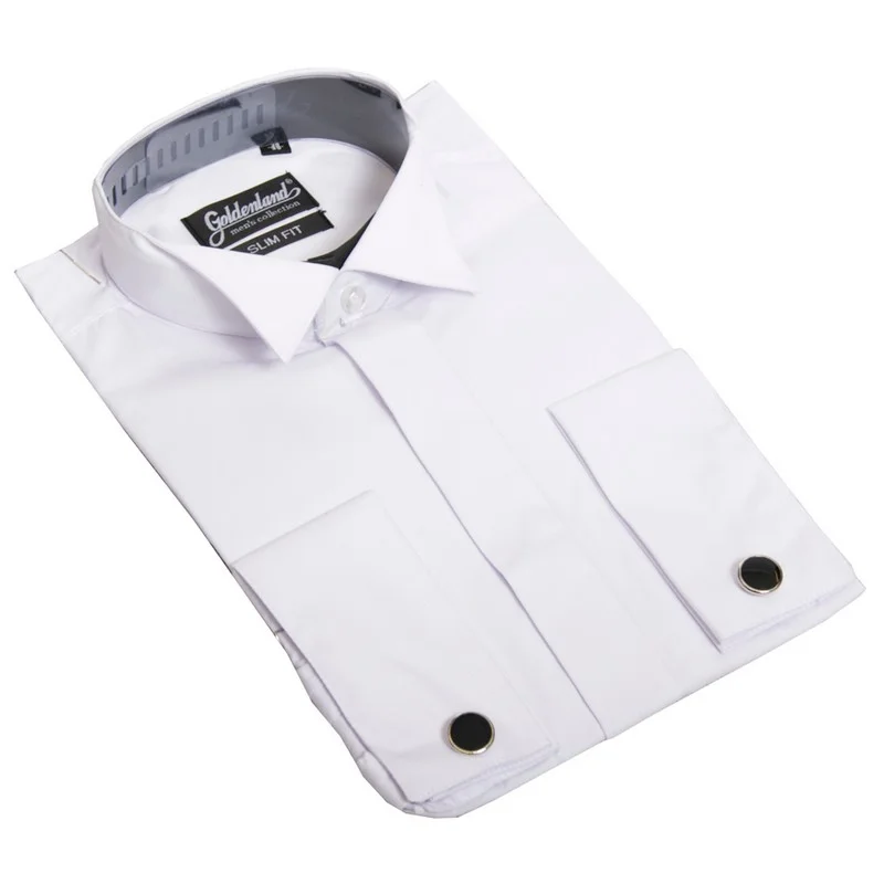 Fehér, slim ballagó szmoking ing