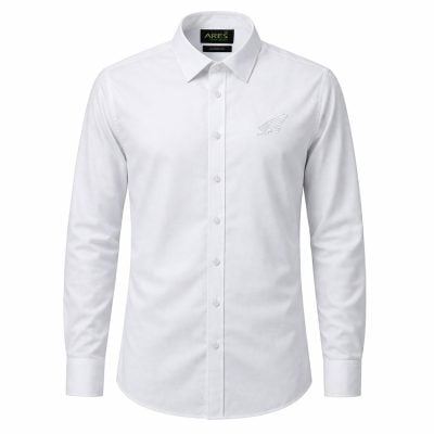 Ares ing bő (comfort fit) fehér hosszú ujjú