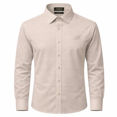 Ares ing bő (comfort fit) homokszín hosszú ujjú