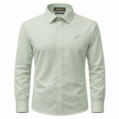 Ares ing bő (comfort fit) mohazöld hosszú ujjú