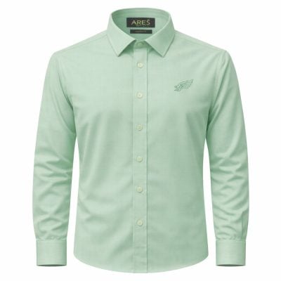 Ares ing bő (comfort fit) türkizzöld hosszú ujjú