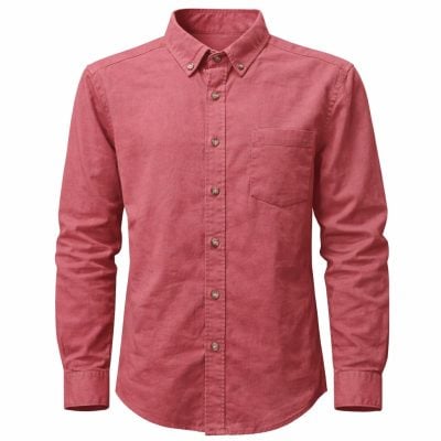 Ares ing normál (regular fit) bordó len