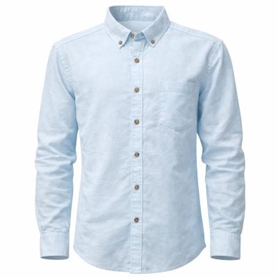 Ares ing normál (regular fit) világoskék len