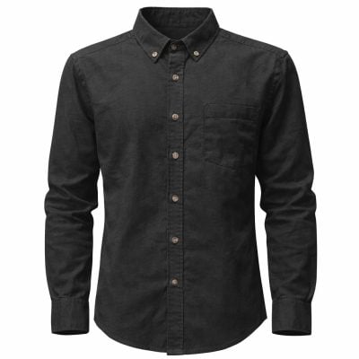 Ares ing normál (regular fit) fekete len