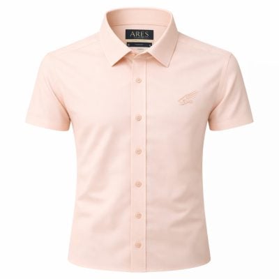 Ares ing karcsúsított (Semi fit) barack szín, rövid ujjú