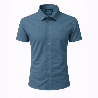 Ares ing karcsúsított (semi fit) sötét türkiz semi fit, rövid ujjú