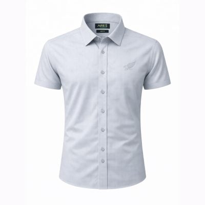 Ares ing karcsúsított (semi fit) világosszürke, rövid ujjú