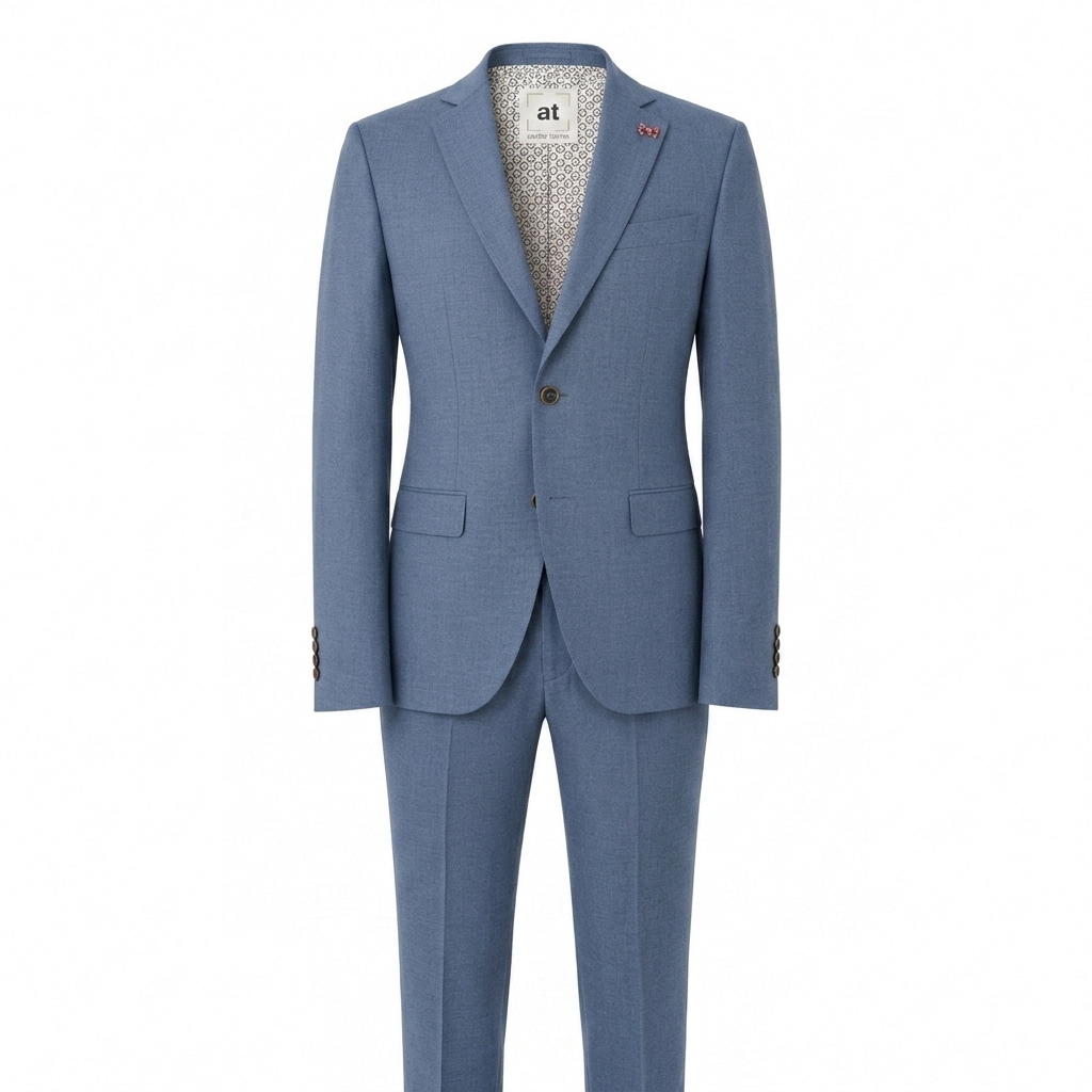 Atelier Torino öltöny erőteljesen karcsúsított (super slim fit) kék