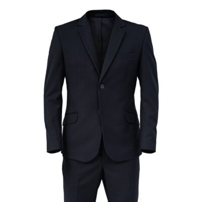 Ballagó sötétkék, karcsúsított öltöny 99/5