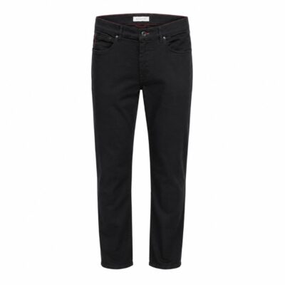 Bugatti farmer karcsúsított (slim fit) fekete flexcity ; high performance stretch