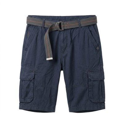 Casa Moda bermuda normál (regular fit) sötétkék öves