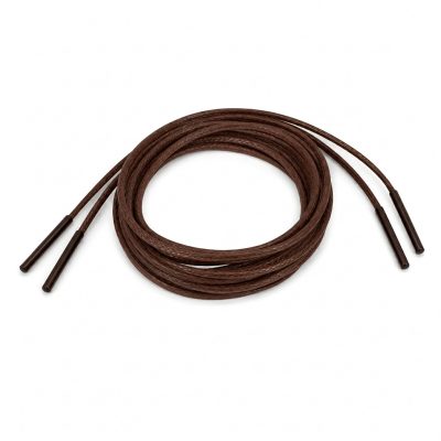 cipőfűző barna viaszolt, 75 cm hosszú