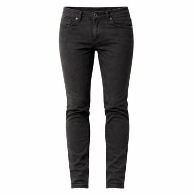 Dockhouse nadrág erőteljesen karcsúsított (super slim fit) sötétszürke skinny, pamut stretch