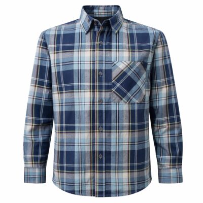 Hero normál fazonú kék-zöld kockás ing 7310 220 000