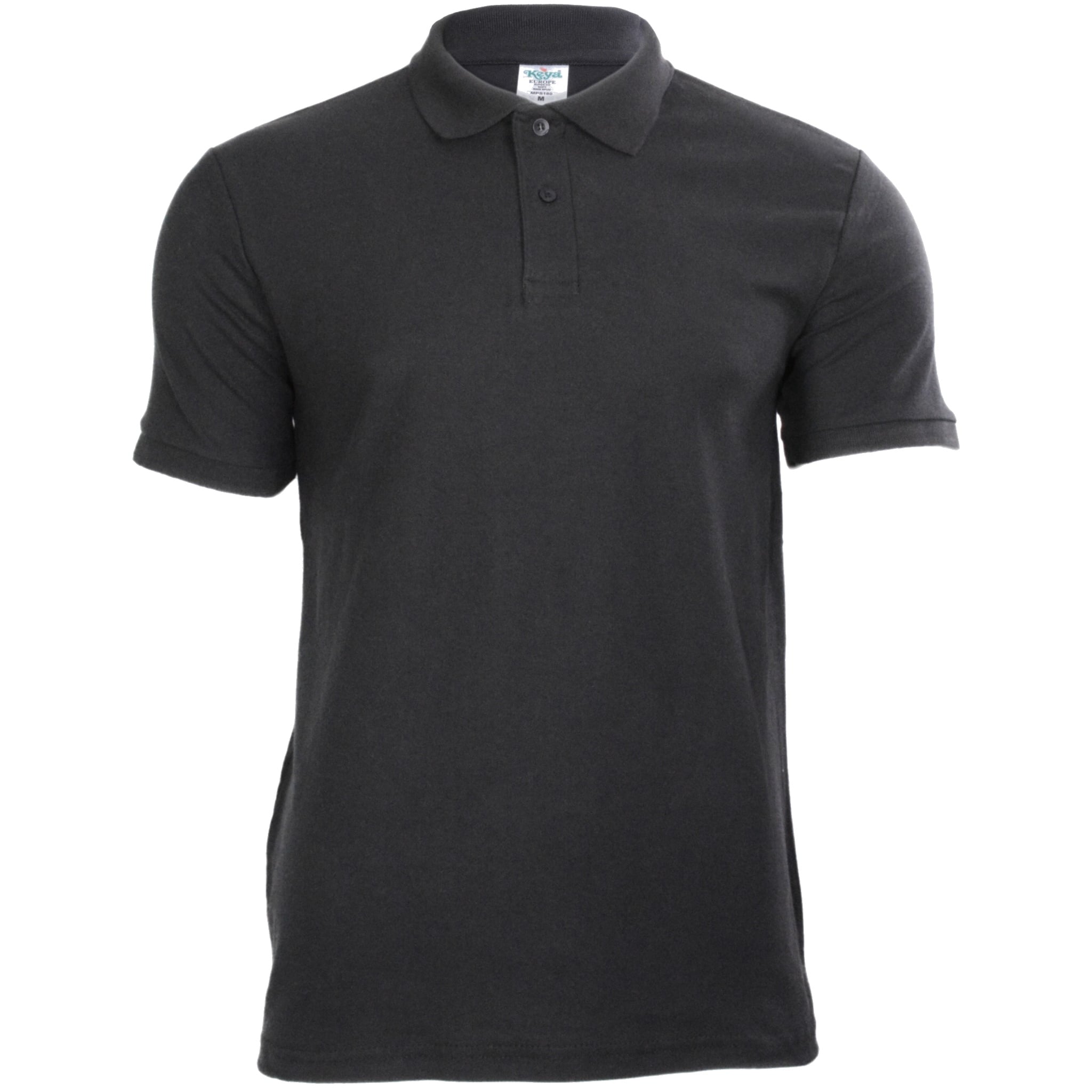 Keya fekete galléros póló black