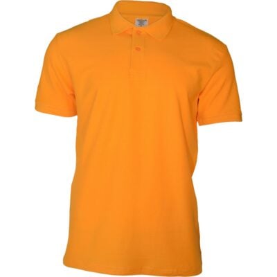 Keya galléros póló normál (regular fit) aranysárga