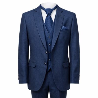 Lorenzo öltöny karcsúsított (slim fit) sötétkék esküvői