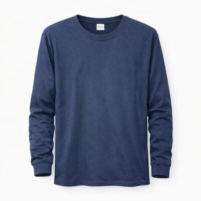 Lucky Green hosszú ujjú, sötétkék póló