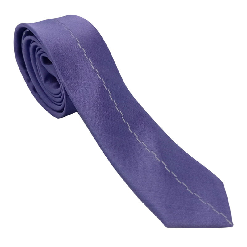 Lila mikroszálas nyakkendő