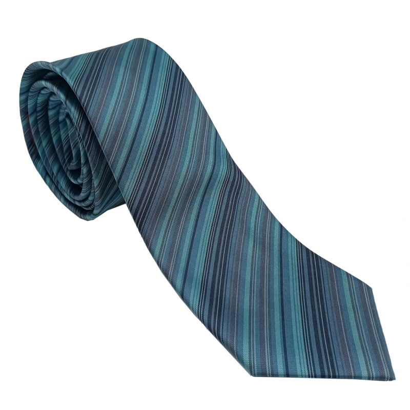 kék mikroszálas nyakkendő