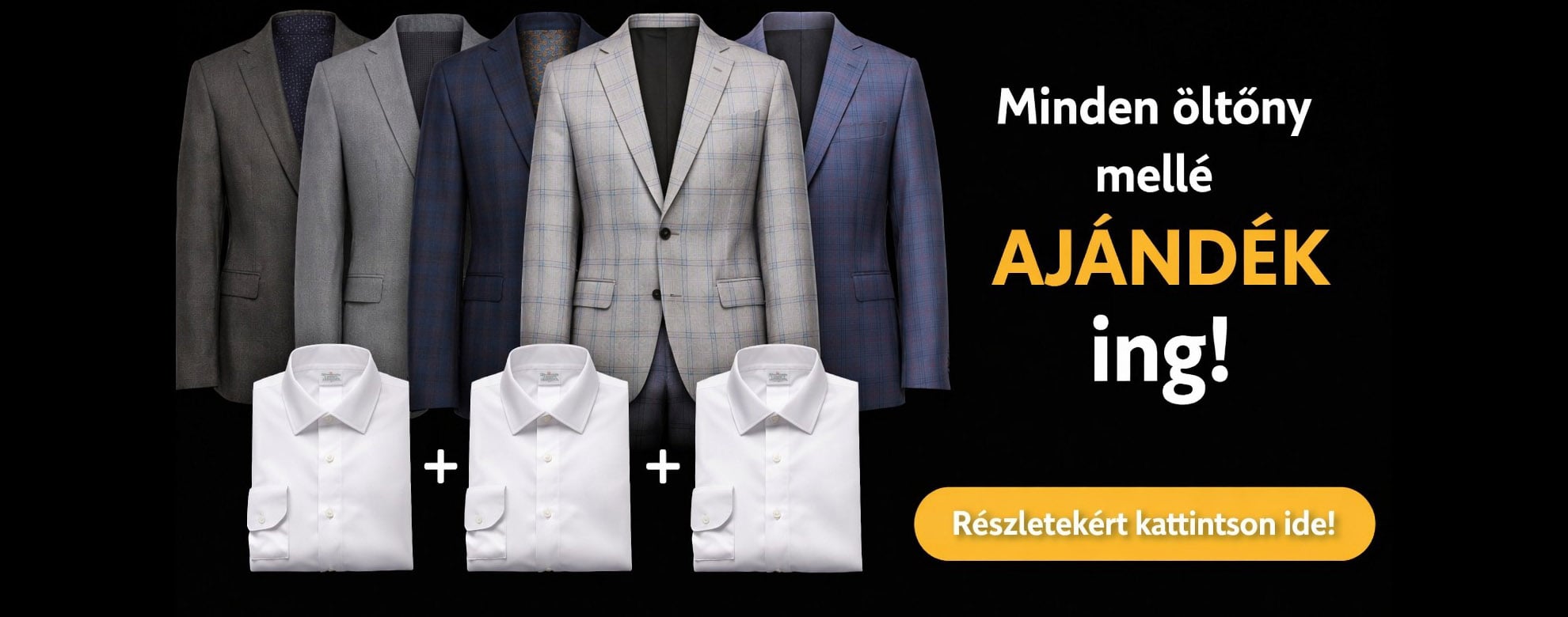 öltöny mellé ajándék ing