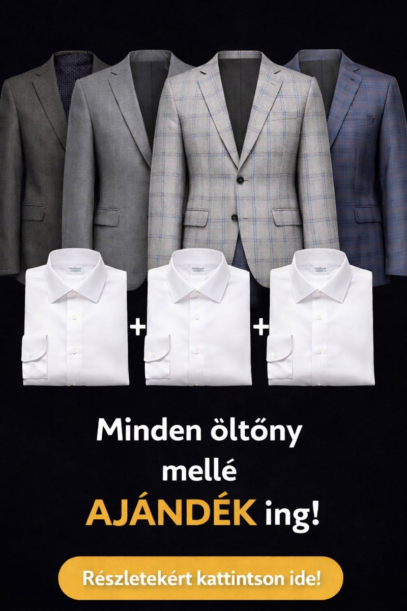 öltöny mellé ajándék ing