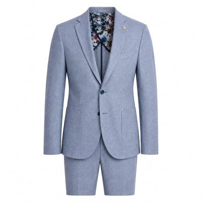 Oscar Man öltöny karcsúsított (slim fit) kék