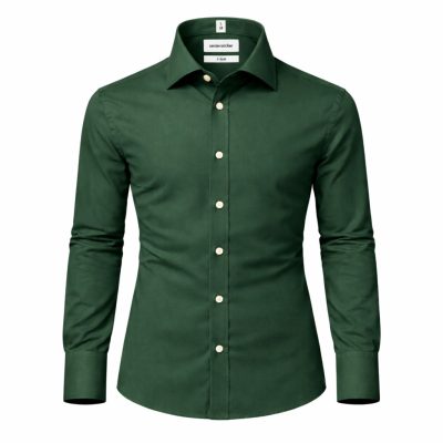 Seidensticker ing erőteljesen karcsúsított (super slim fit) sötétzöld vasalásmentes