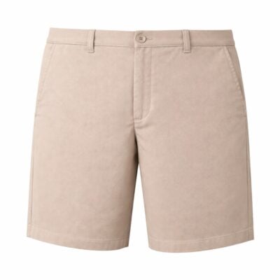 !solid bermuda normál (regular fit) bézs chino short