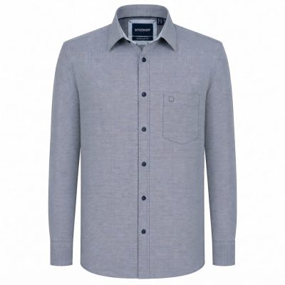Stooker ing normál (regular fit) kék, mintás