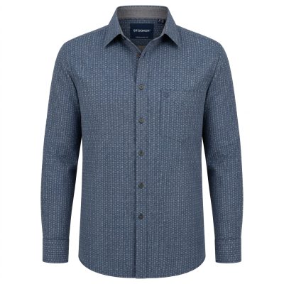Stooker ing normál (regular fit) kék, mintás ( patkó mintás )