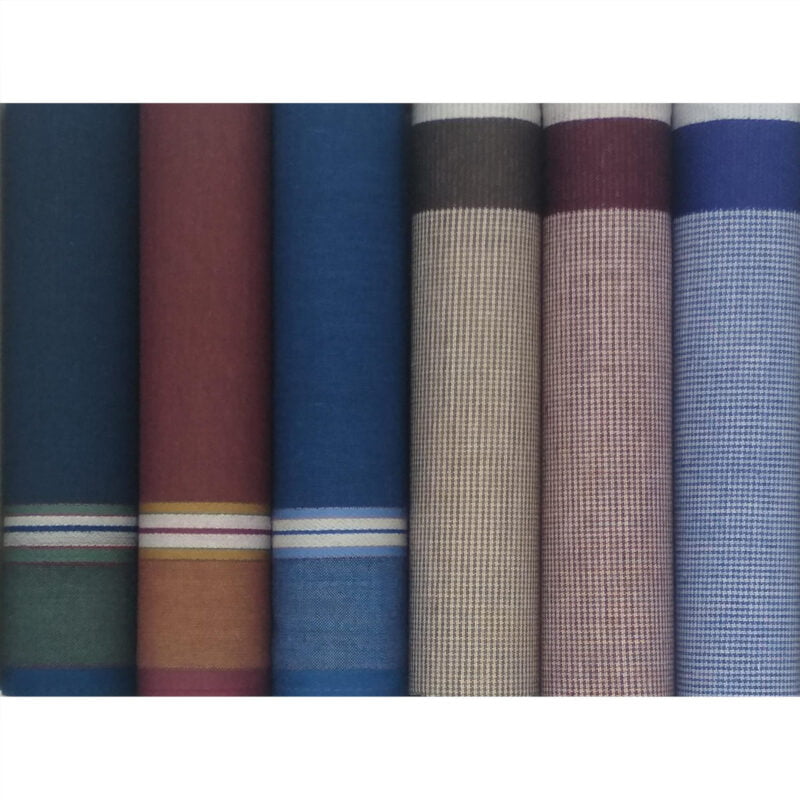6 db-os színes textilzsebkendő