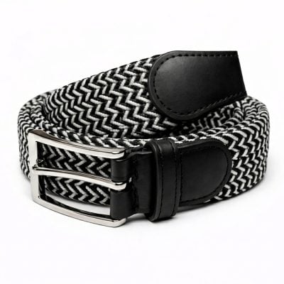 öv fekete-fehér gumis