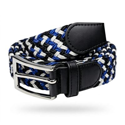 öv királykék-fehér-fekete gumis